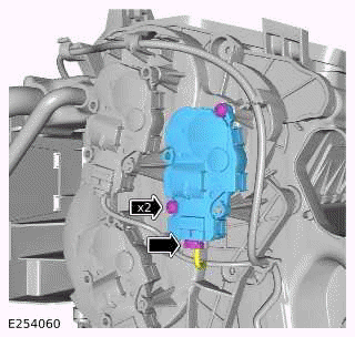 Distribution Motor - Left Front Face/Feet